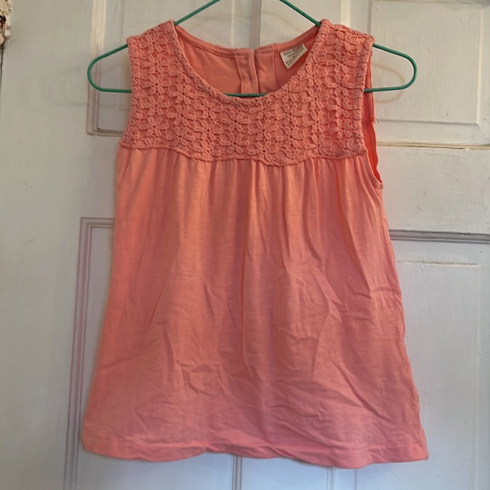 Zara girls lace tank top in size 8